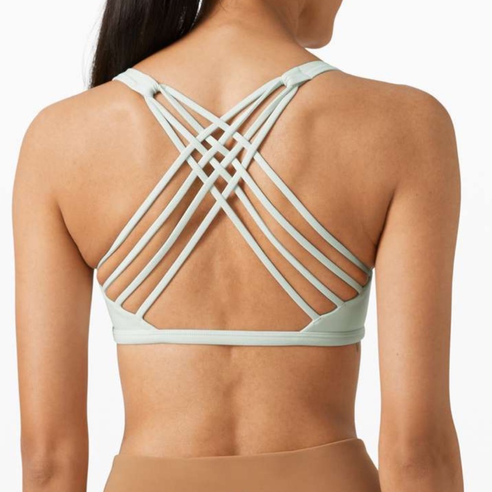 Lululemon Free to Be Wild Bra in Island Mist
